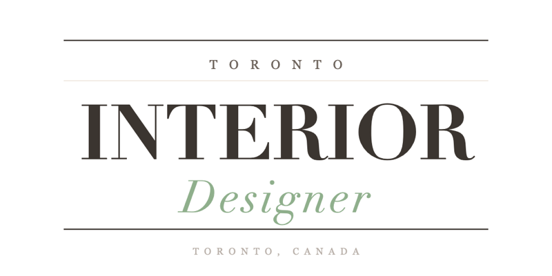 Toronto Interior Designer Logo