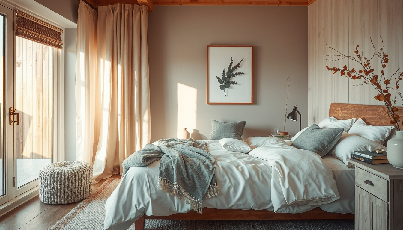 warm bedroom colours canada