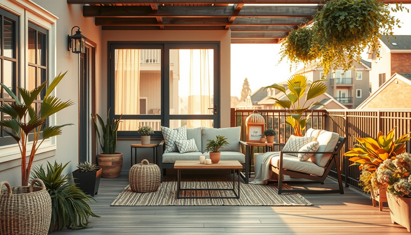 low maintenance patio